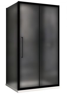 Душевой уголок ABBER Schwarzer Diamant AG30160BMH-S90BM 160x90см чёрный